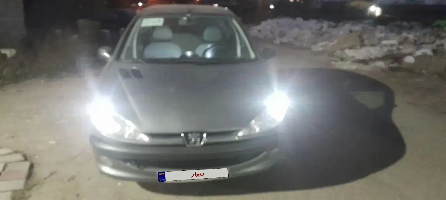 ۲۰۶ مدل ۸۸|خودرو سواری و وانت|رشت, آتشگاه|دیوار