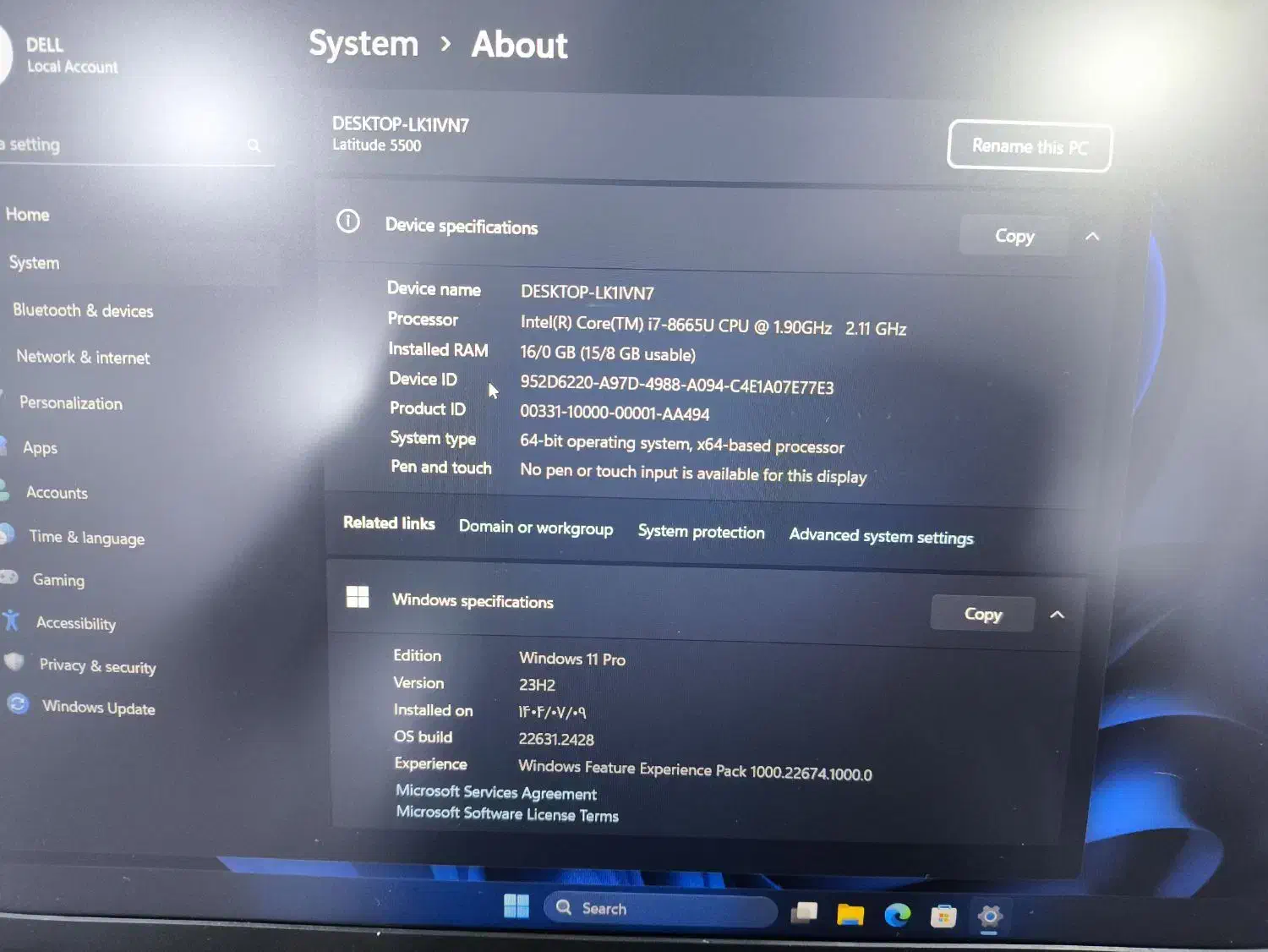 لبتاب DELL|رایانه همراه|قشم, |دیوار