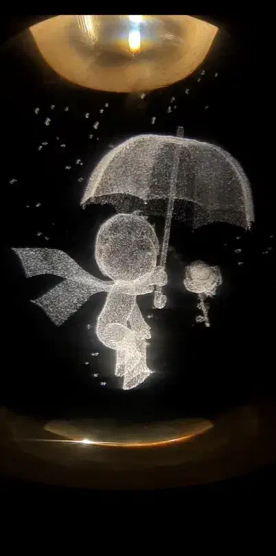 چراغ خواب و مطالعه گوی کریستال|چراغ خواب و آباژور|جیرفت, |دیوار