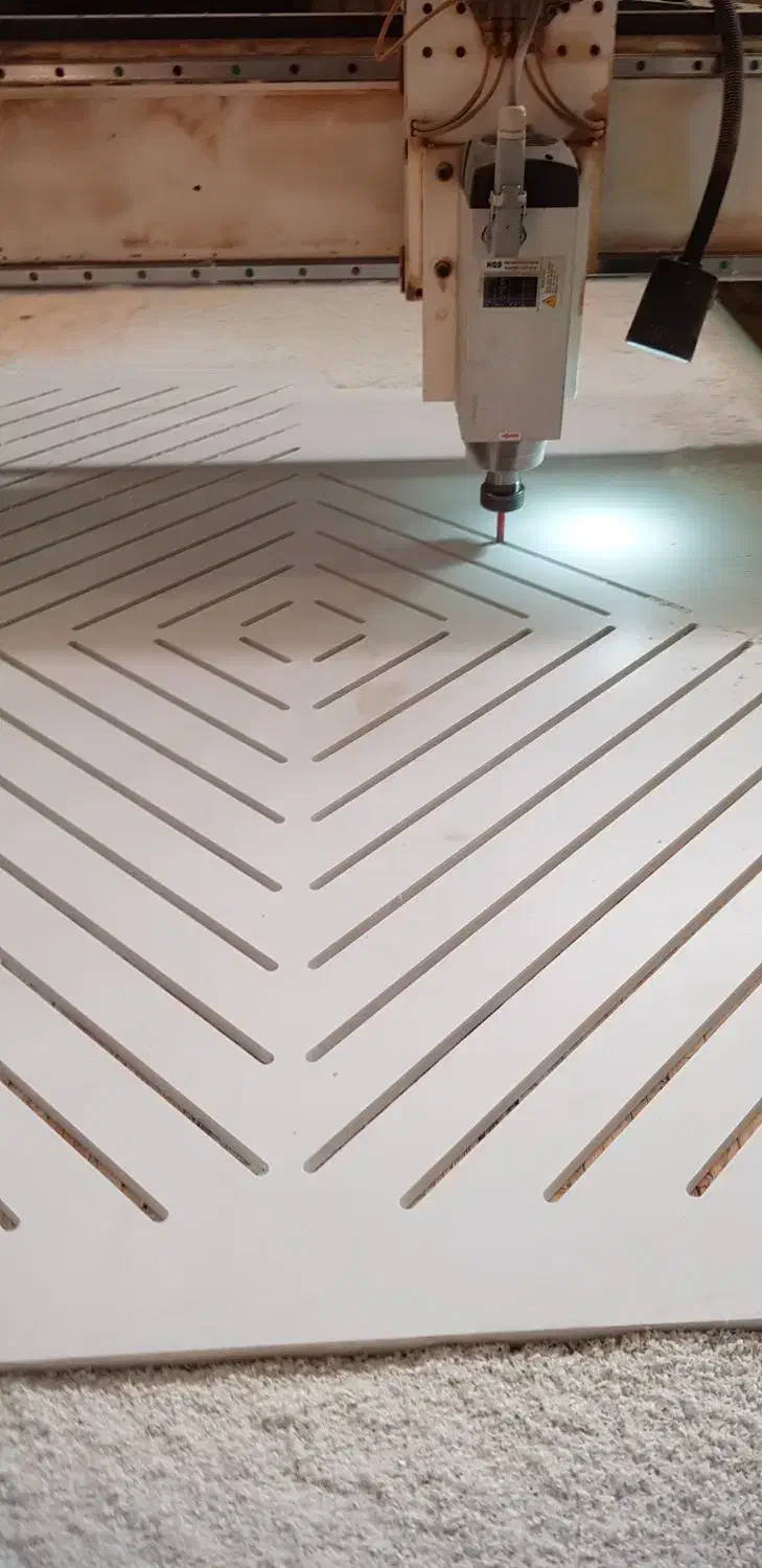 خدمات CNC  چوب MDF تفلون پی وی سی|خدمات پیشه و مهارت|محمدشهر, شهرک صنعتی زیبادشت|دیوار