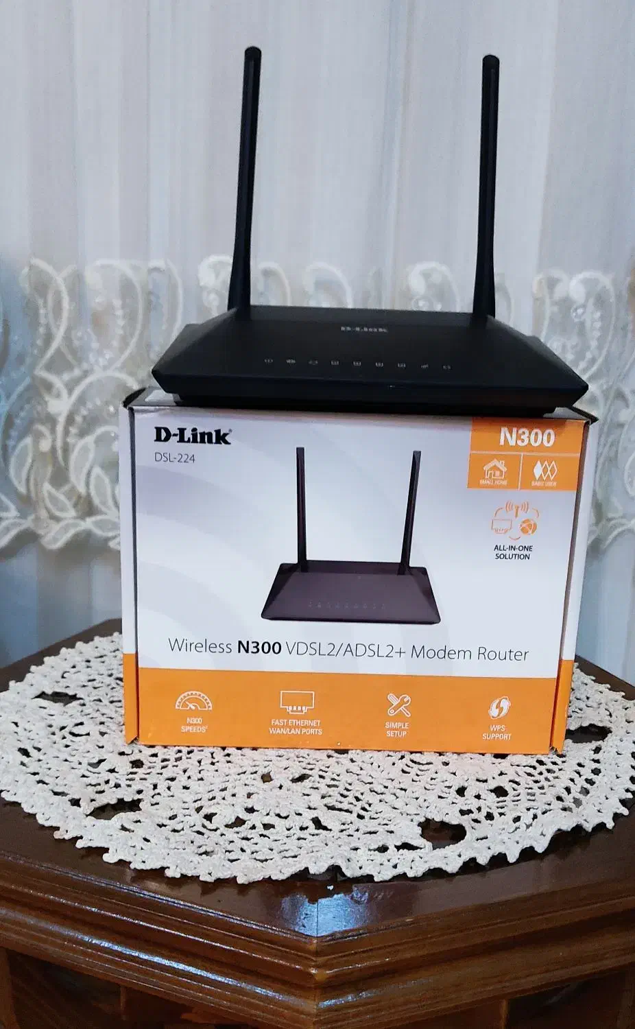 فروش مودم روتر دی لینک سریDSL-224|مودم و تجهیزات شبکه|اردبیل, |دیوار