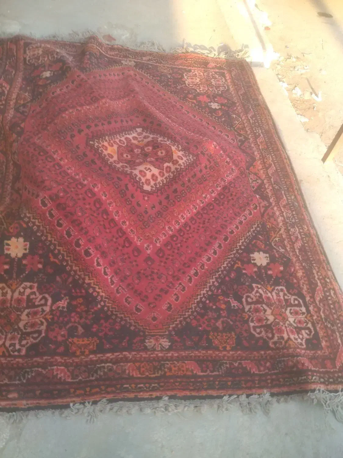 گلیم گبه 2عدد قدیمی|گلیم، جاجیم، گبه|برازجان, |دیوار