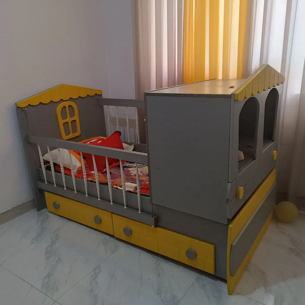 سرویس تخت و کمد کودک|تخت و سرویس خواب|بابل, |دیوار