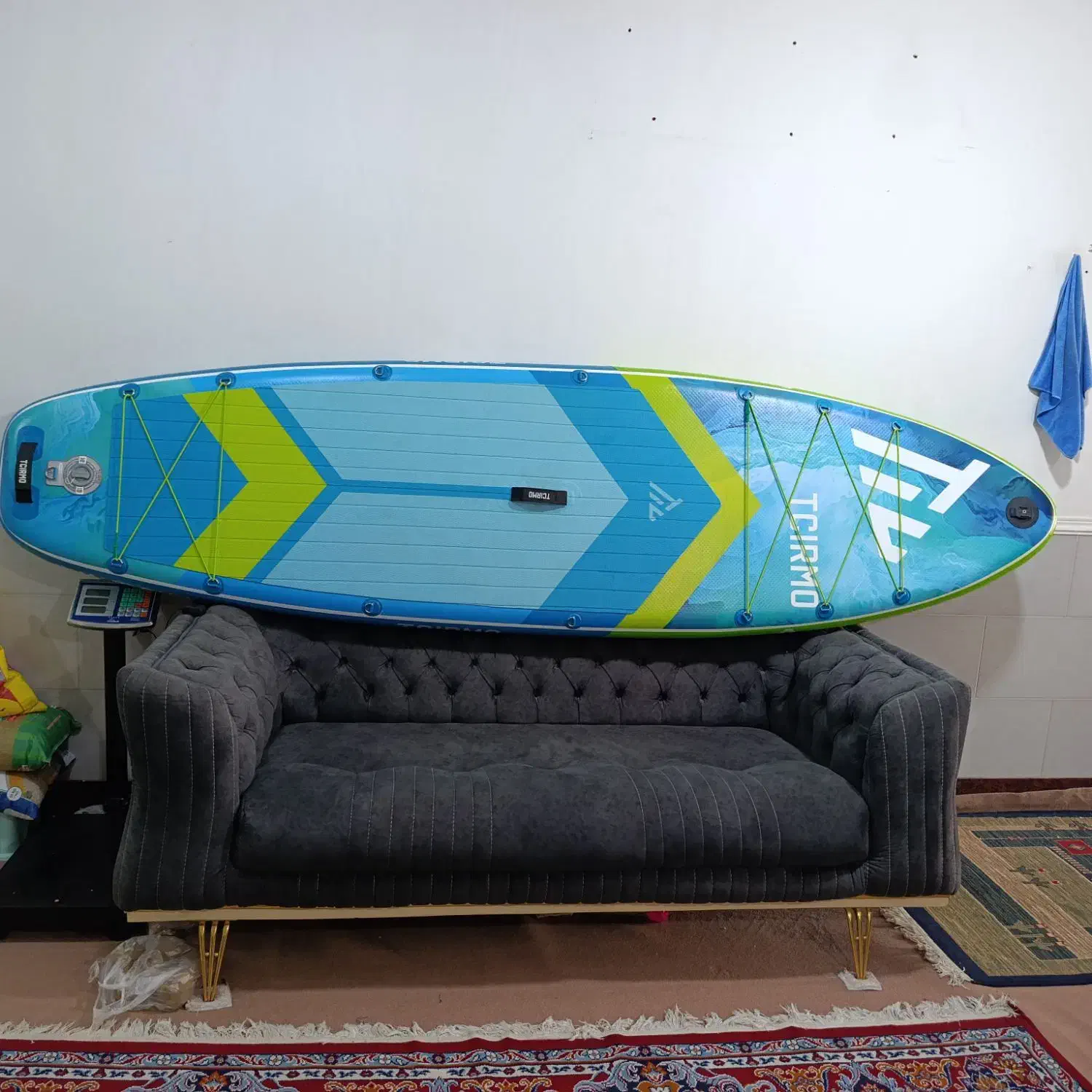 پدل برد برند TCIRMOمدلWAVE RHYTHMدوبار استفاده|غواصی و ورزش‌های آبی|بهبهان, |دیوار