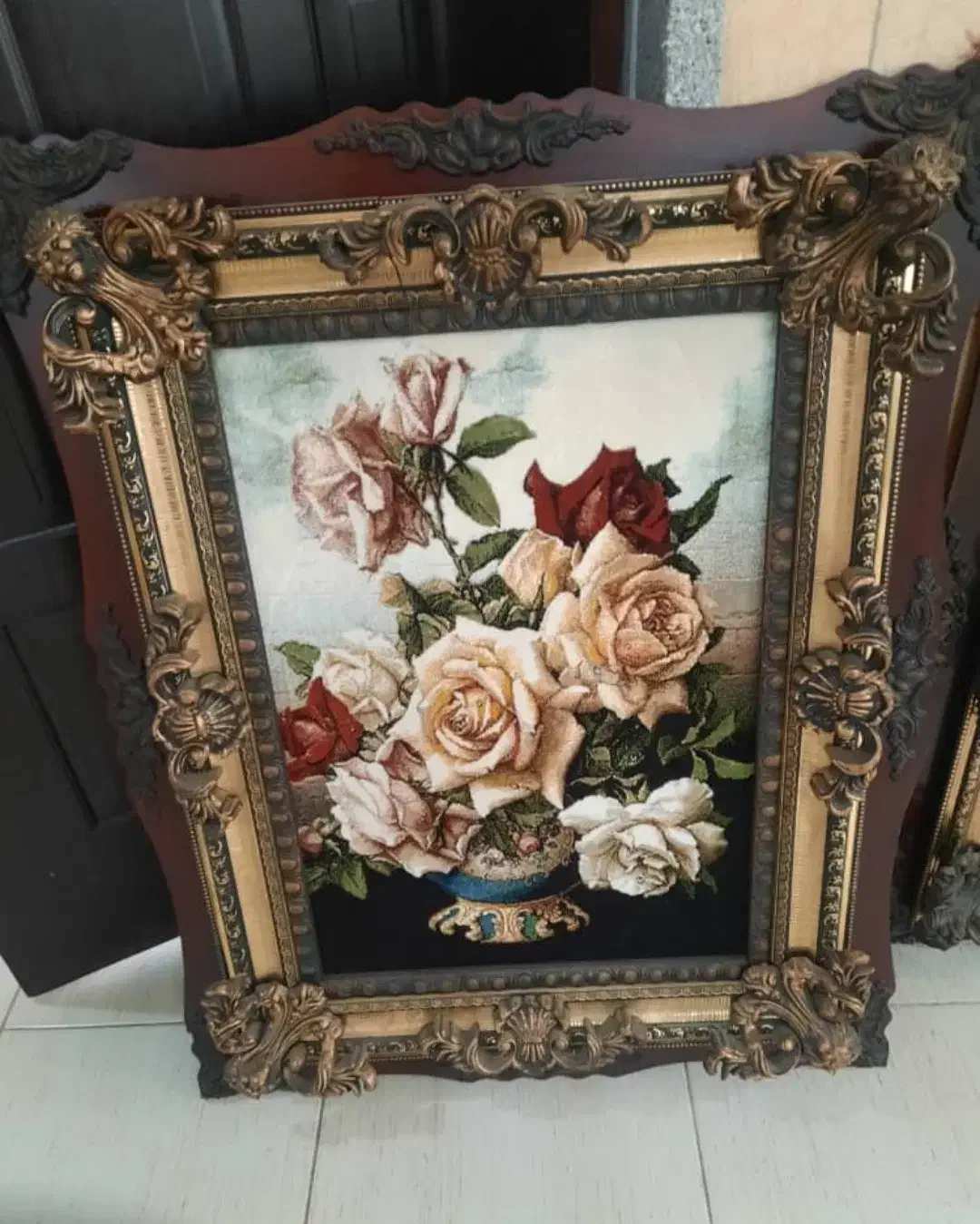 تابلو فرش ماشینی|تابلو فرش|آستانه اشرفیه, |دیوار