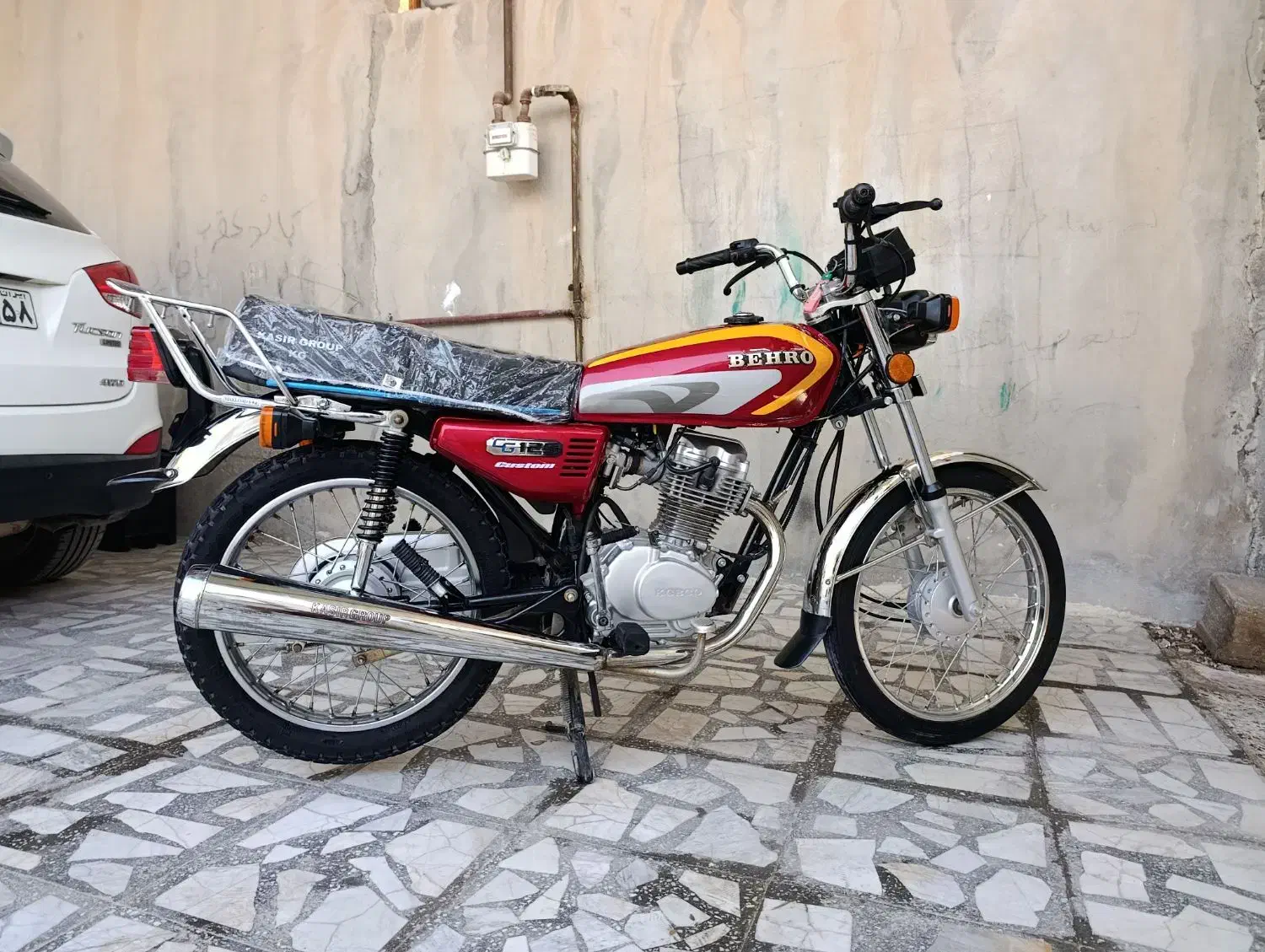 موتور سیکلت|موتورسیکلت|بندر دیر, |دیوار