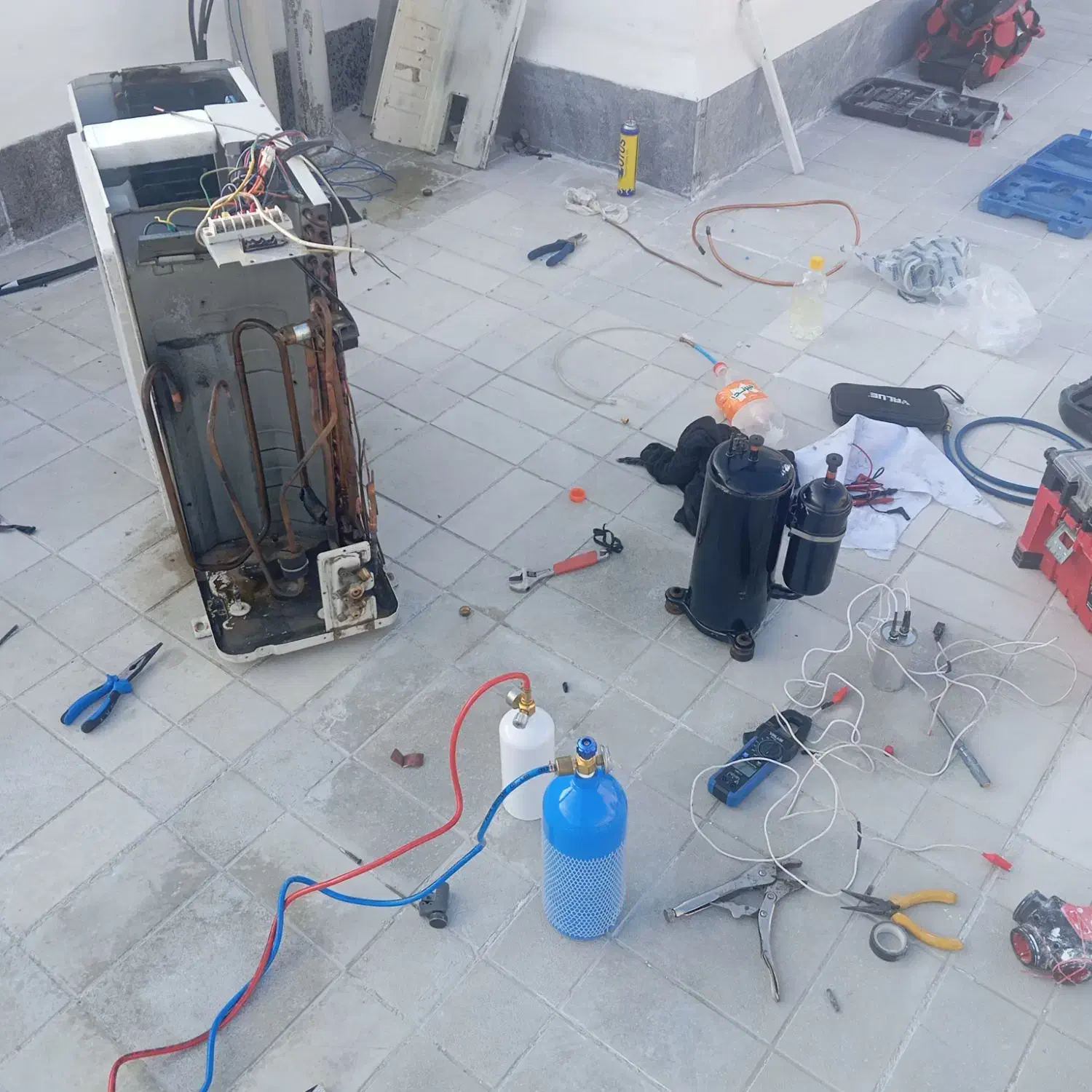 سرویس کار تعمیرکار نصاب کولرگازی پکیج|خدمات پیشه و مهارت|پردیس, فاز ۳|دیوار