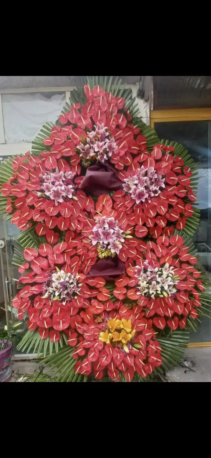 گل فروش تاج گل تبریک ترحیم.    (بازار گل)|خدمات پذیرایی، مراسم|ری, بازار گل خاوران|دیوار