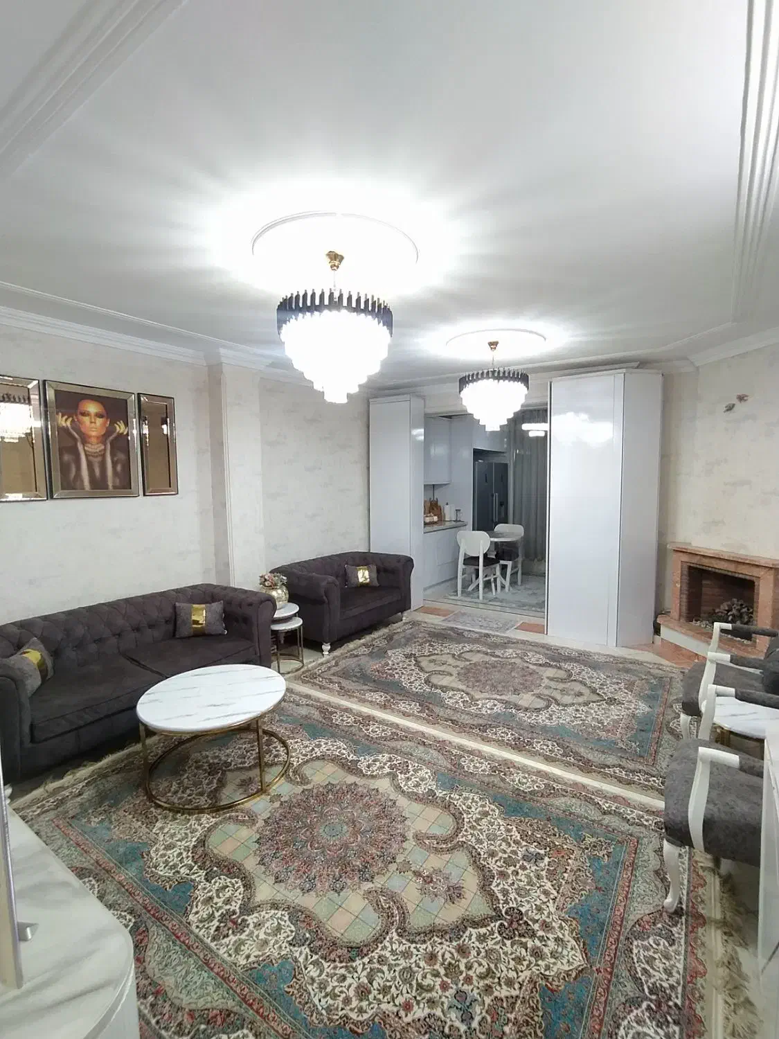 بزرگی تضمین کف قیمت/۵۸ متر دسته گل/اندیشه/مارلیک|فروش آپارتمان|ملارد, |دیوار