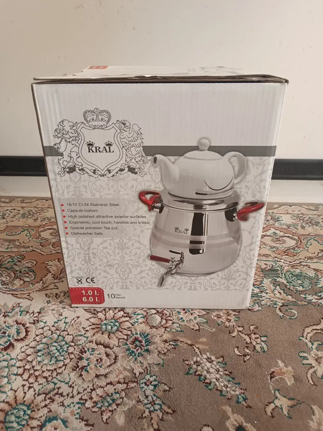 کتری کرال|قوری، کتری، قهوهساز دستی|پرند, فاز ۶|دیوار