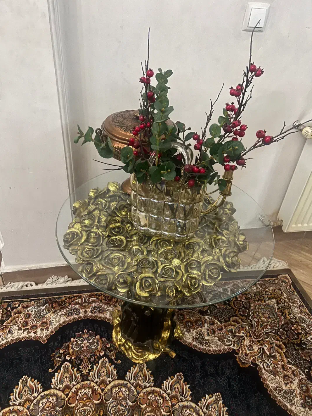 میز گرد|مبلمان خانگی و میز عسلی|باقرشهر, |دیوار