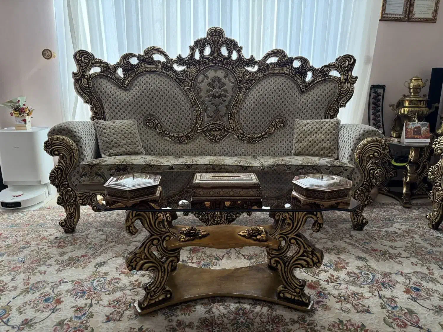 مبلمان سلطنتی و استیل|مبلمان خانگی و میز عسلی|تهران, شهرک شهید باقری|دیوار