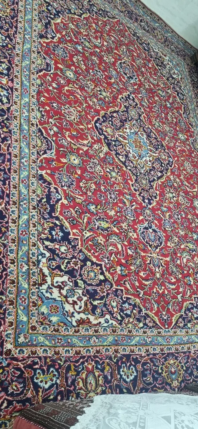 فرش ۱۲ متری دستباف پشمی|فرش|قم, زاد|دیوار