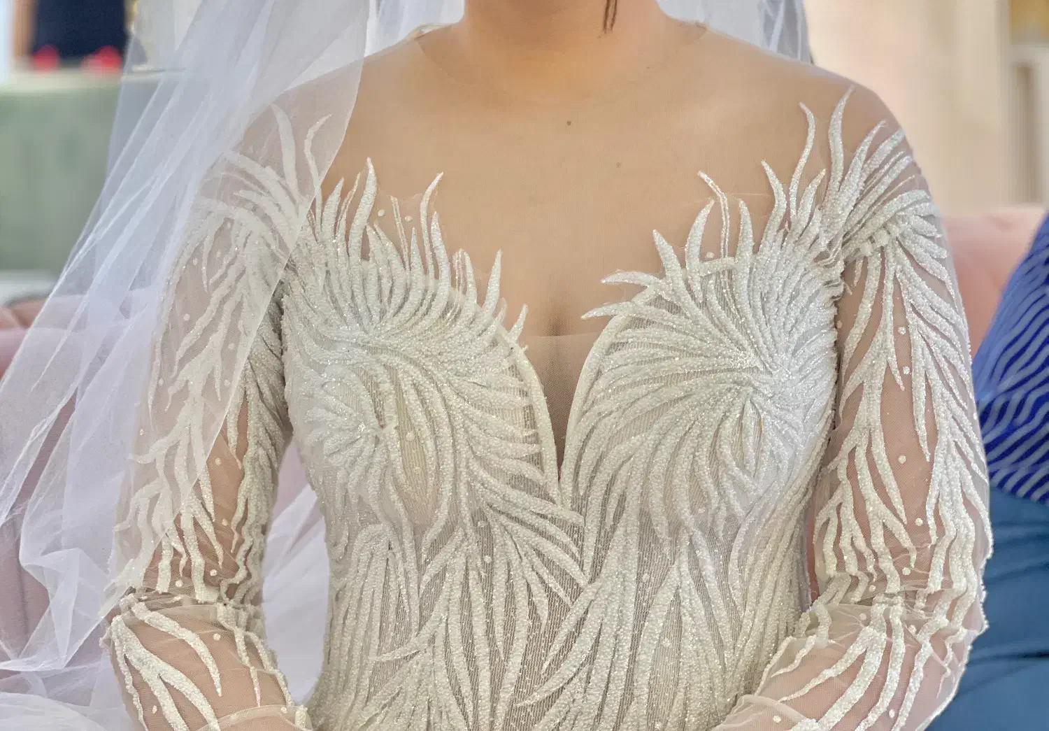 لباس عروس یکبار پوشیده شده|لباس|آمل, |دیوار