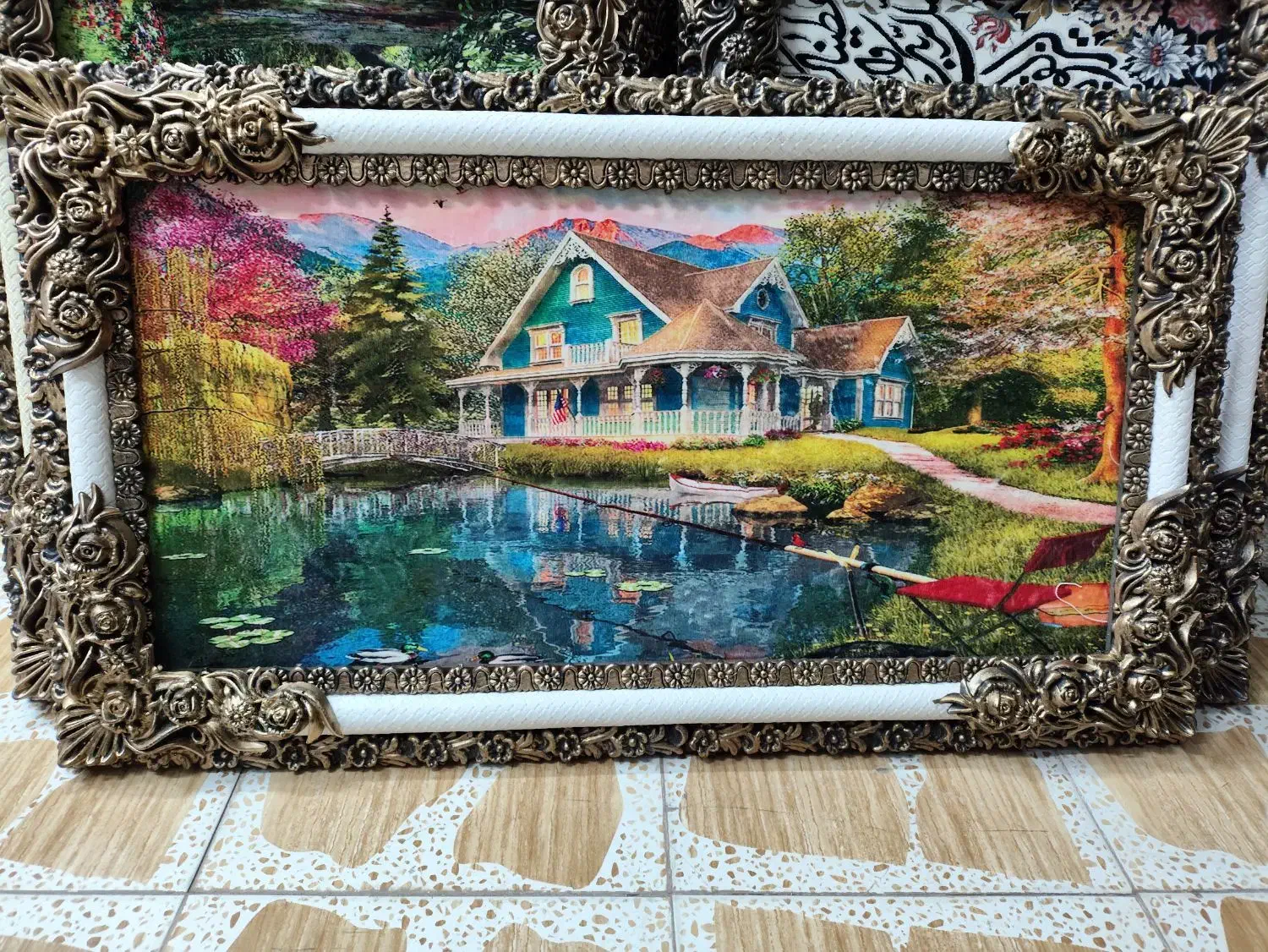 تابلوفرش و موکت و گلیم|تابلو فرش|بیرجند, |دیوار