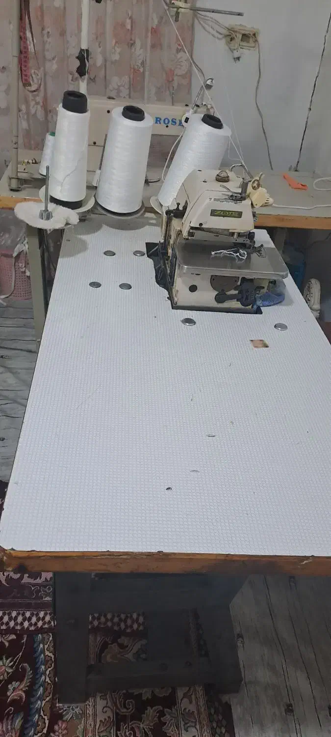 وسایل خانه|چرخ خیاطی و ریسندگی|ماهدشت, |دیوار