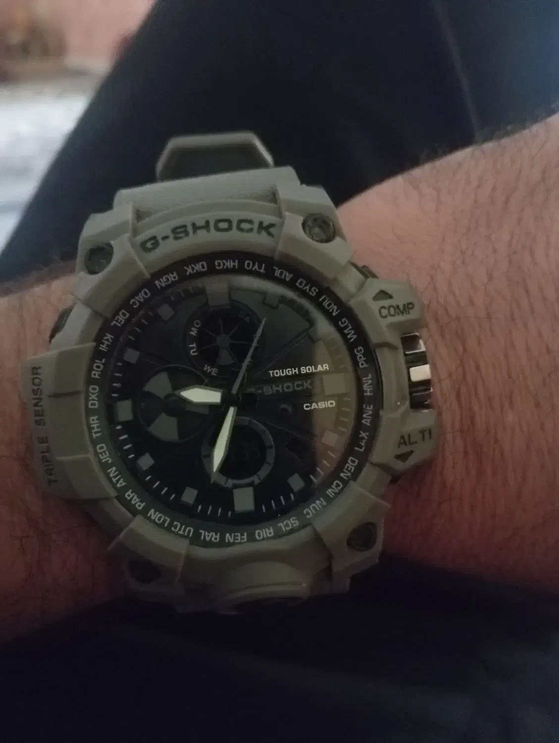 ساعت جی شاک دو موتوره|ساعت|دهدشت, |دیوار