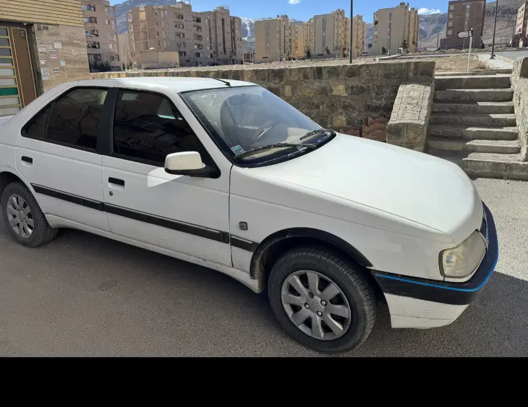 پژو slx مدل 98سفید بدون رنگ|خودرو سواری و وانت|فولادشهر, مسکن مهر فولادشهر|دیوار