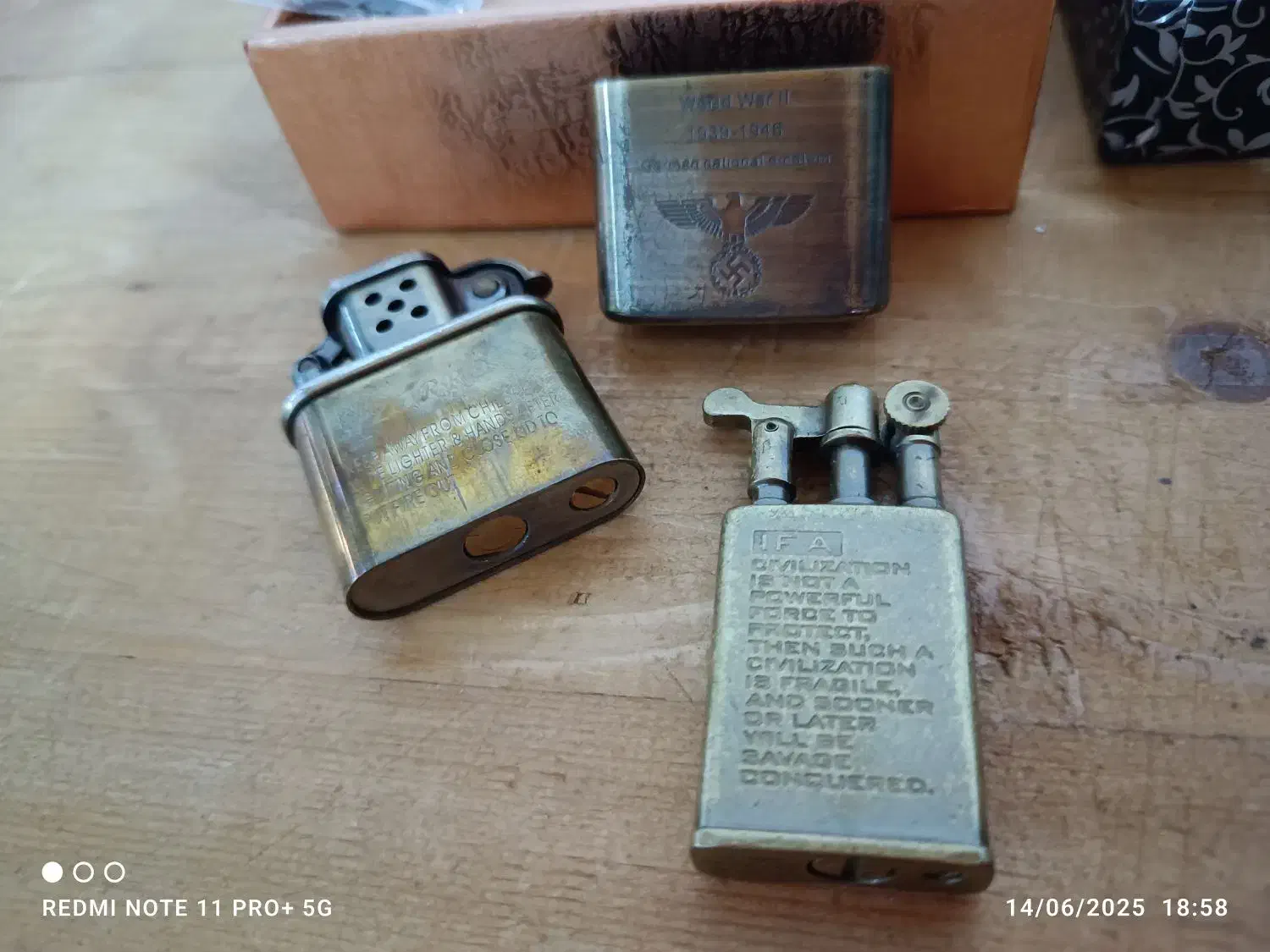 دوعدد فندک بنزینی کلکسیونی|زیورآلات و اکسسوری|خرم‌آباد (تنکابن), |دیوار