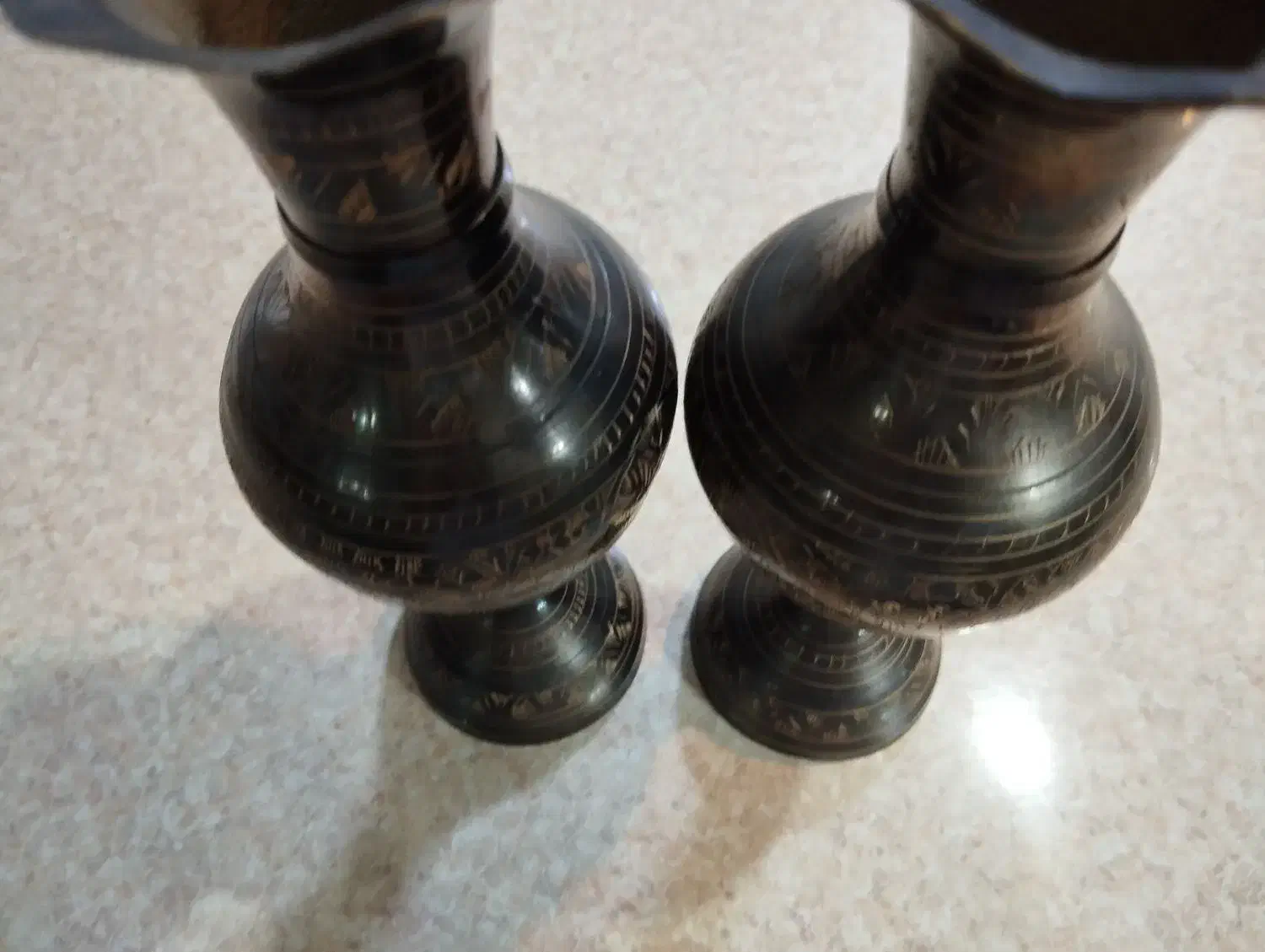 دو عدد جام برنز|مجسمه، تندیس، ماکت|کرمان, |دیوار