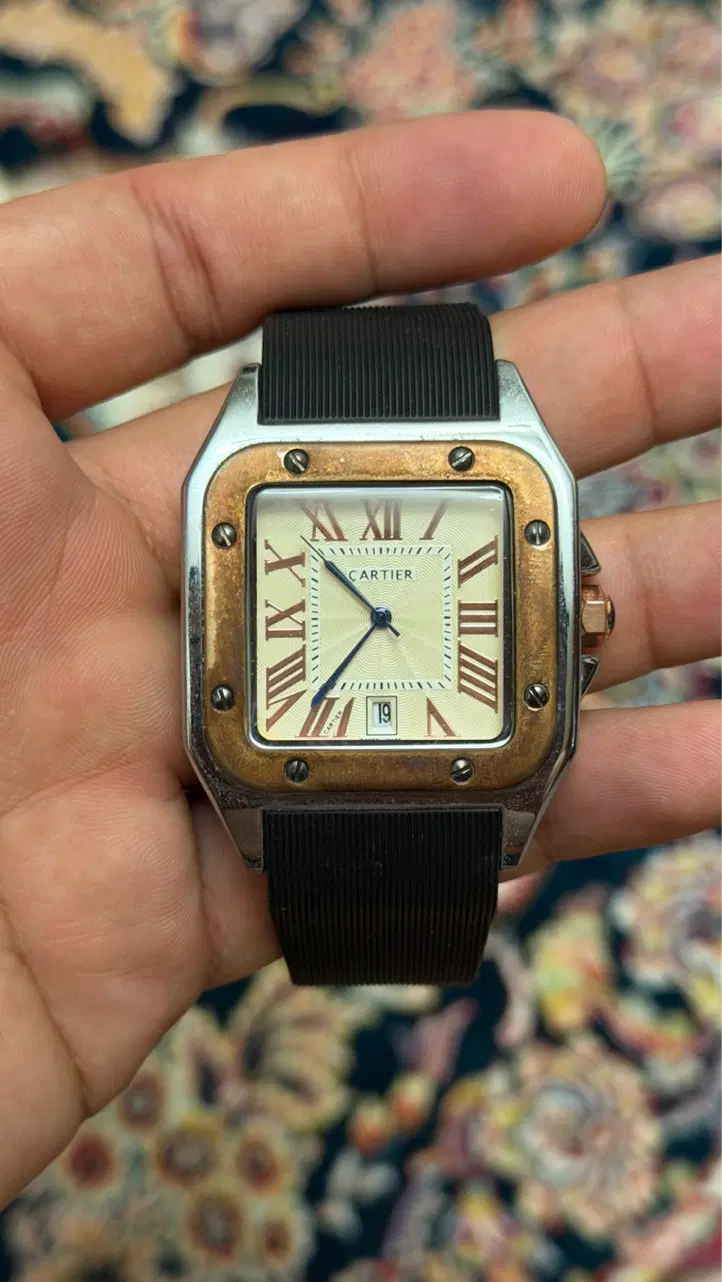 Cartier santos|ساعت|کیش, |دیوار