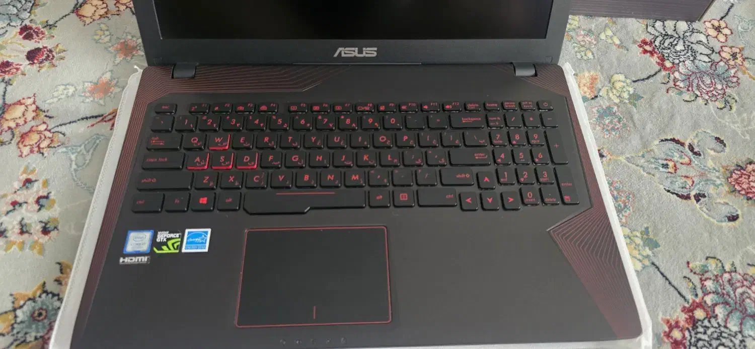 لپ تاپ ایسوس گیمینگ Asus fx553vd|رایانه همراه|مشهد, موسوی قوچانی|دیوار