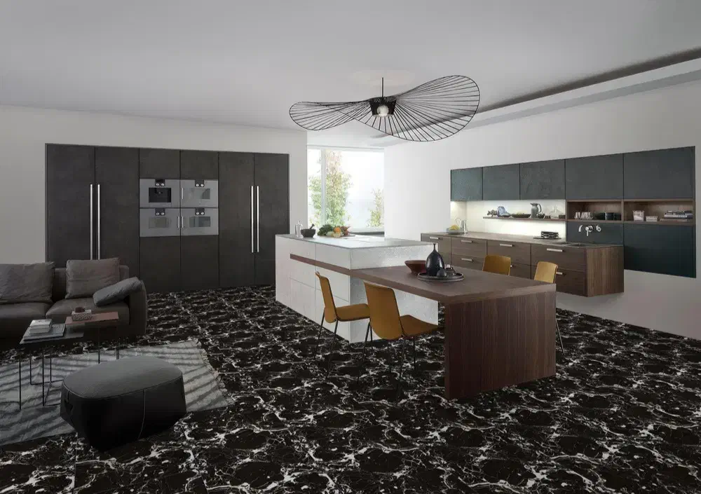 سرامیک ۶۰×۶۰ مشکی پاتریشا|عمده‌فروشی|مشهد, انصار|دیوار