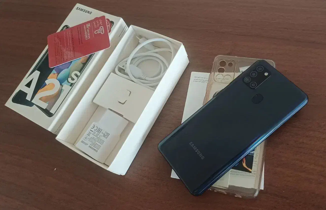 سامسونگ Galaxy A21s حافظه 64 رم 4 در حد نو|موبایل|اصفهان, خرم|دیوار