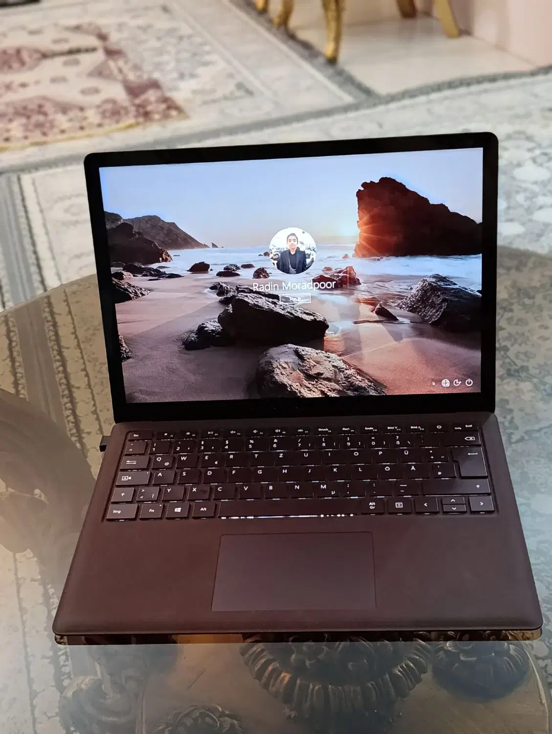 لپتاپ شیک با مانیتور 2k لمسی و شارژر و قوطی اصل|رایانه همراه|ارومیه, |دیوار