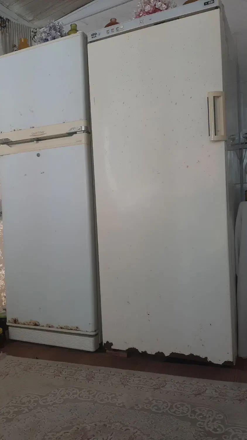 یخچال گلد استار کره و فریزر ۷ کشو پارس|یخچال و فریزر|بندر انزلی, ساحل قو|دیوار