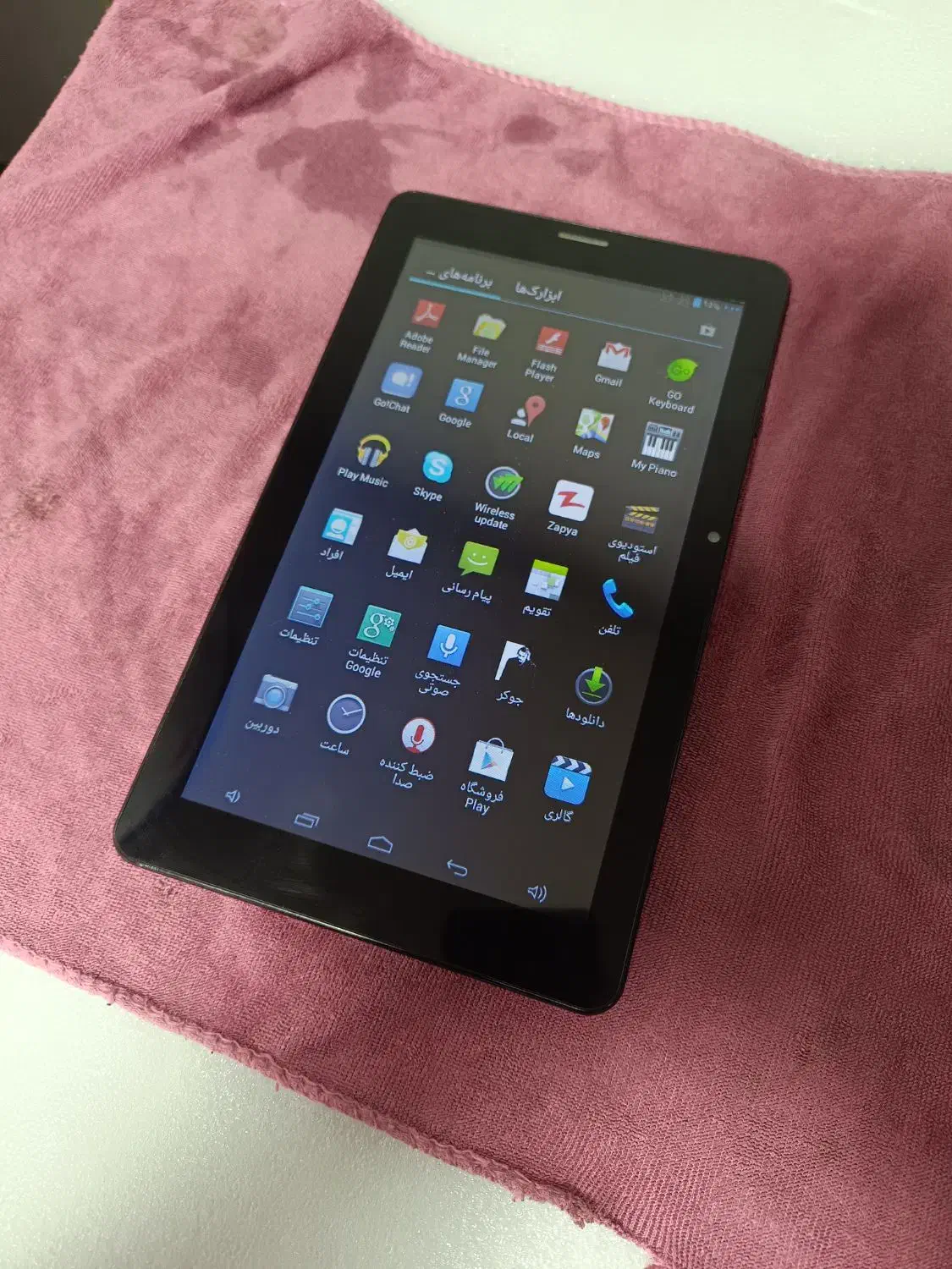 تبلت ۱۰ اینچ|تبلت|خوی, |دیوار