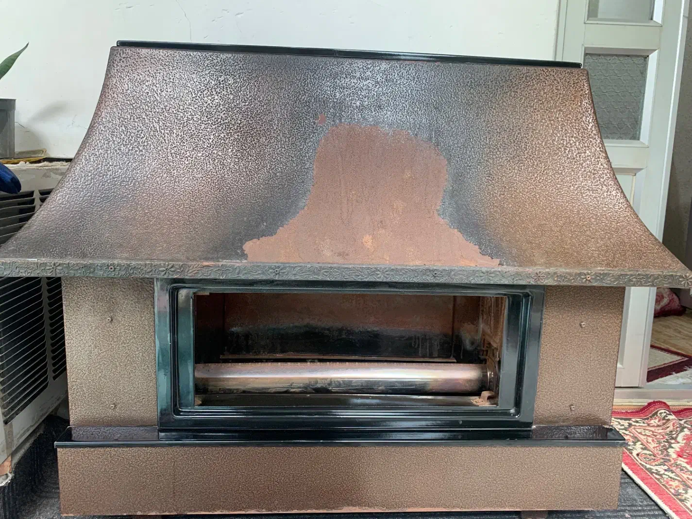 بخاری شومینه|بخاری، هیتر، شومینه|رشت, دخانیات|دیوار