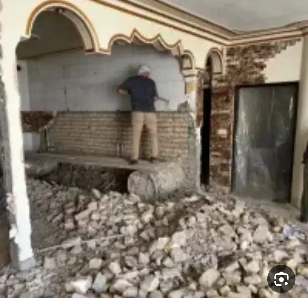 تخریب و کنده کاری تضمببنی|خدمات پیشه و مهارت|کاشان, معلم|دیوار