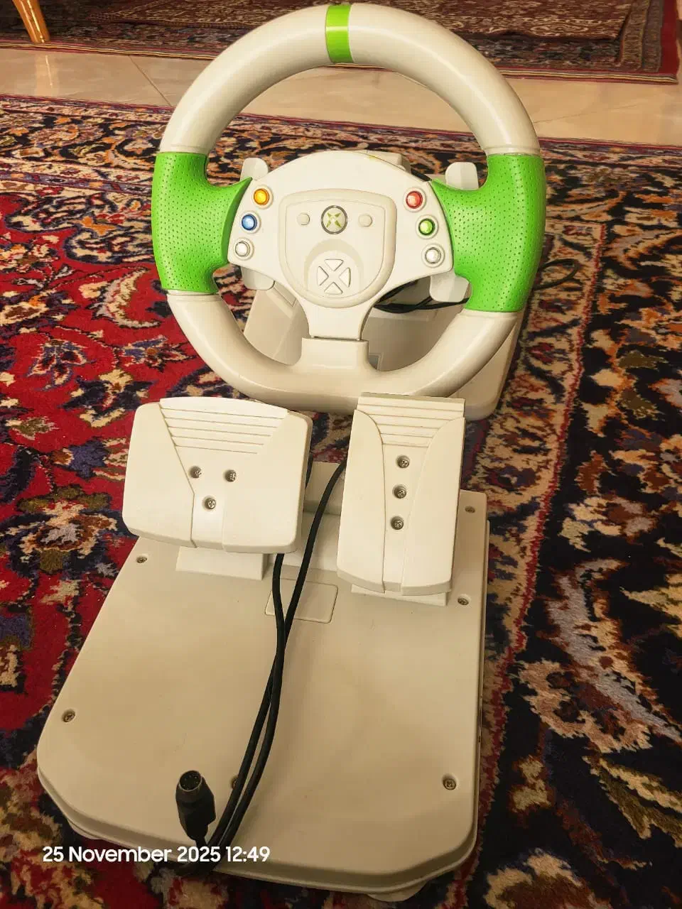 فرمان و پدال گاز ایکس باکس 360|کنسول، بازی ویدئویی و آنلاین|اصفهان, خرم|دیوار