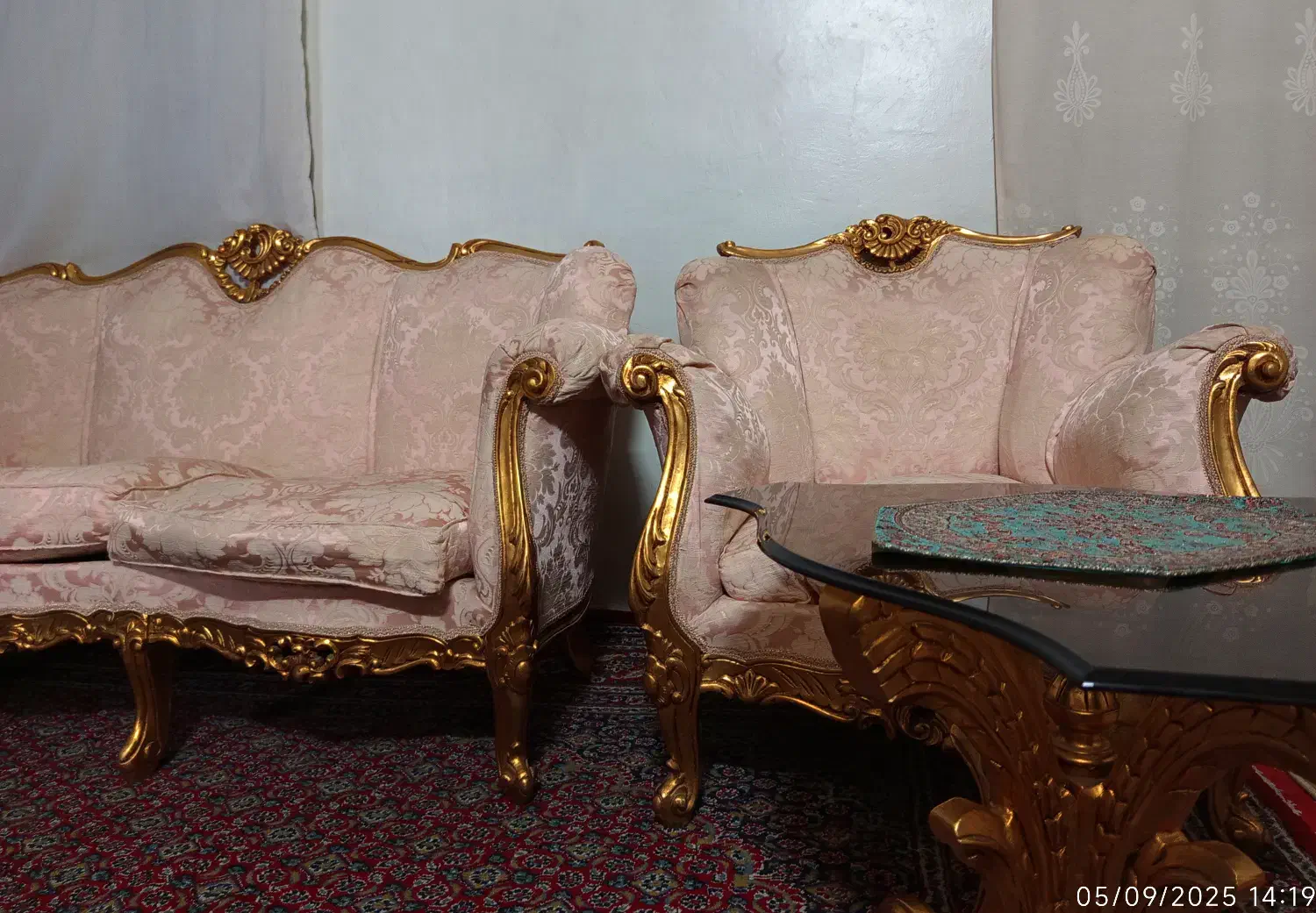 مبل کلاسیک استیل سلطنتی طرح باروک اروپا|مبلمان خانگی و میز عسلی|تهران, انبار نفت|دیوار
