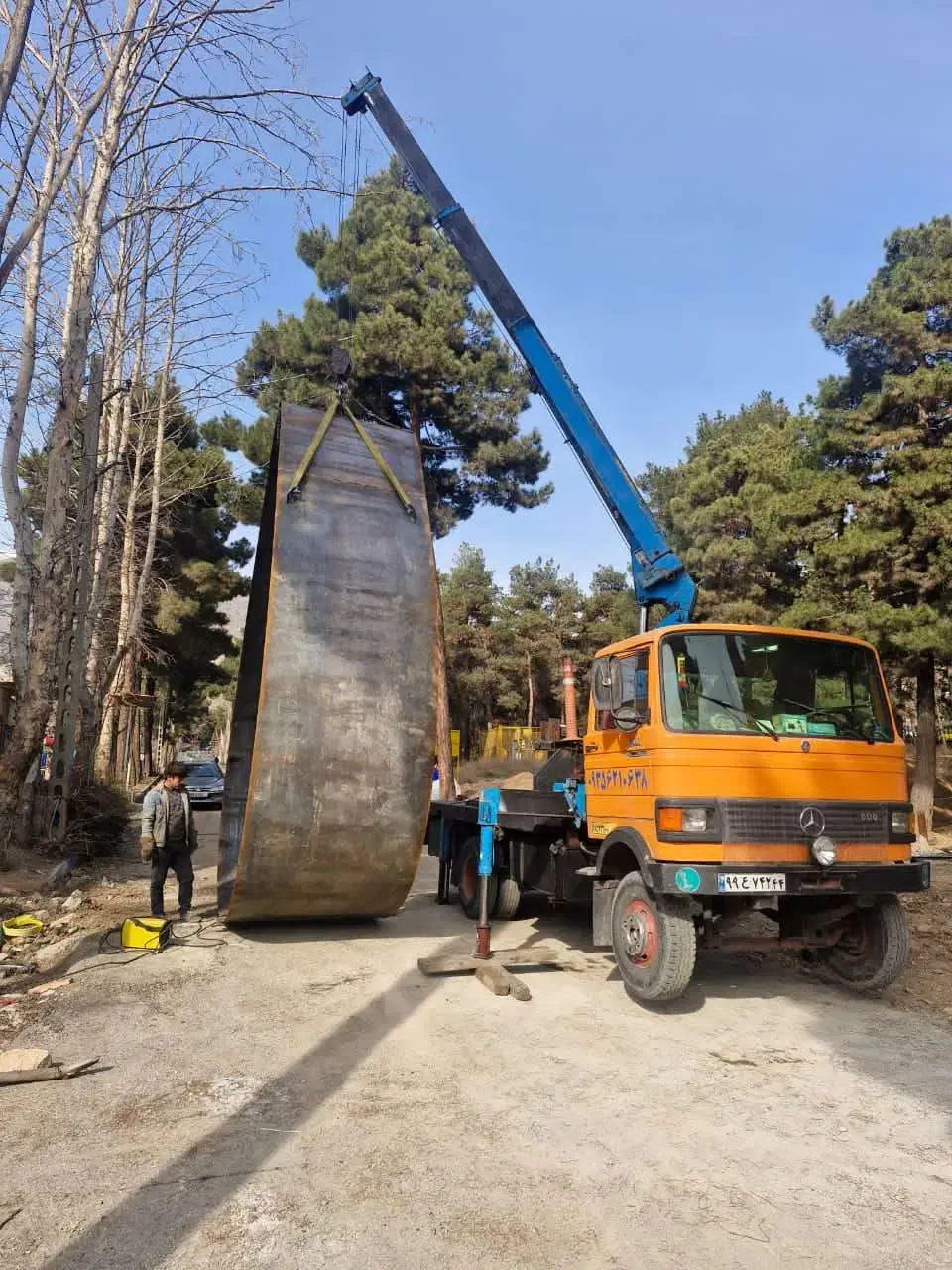 جرثقیل خاور ۶۰۸ مدل ۸۴|خودرو سنگین|تهران,  امام زاده قاسم (نیاوران)|دیوار