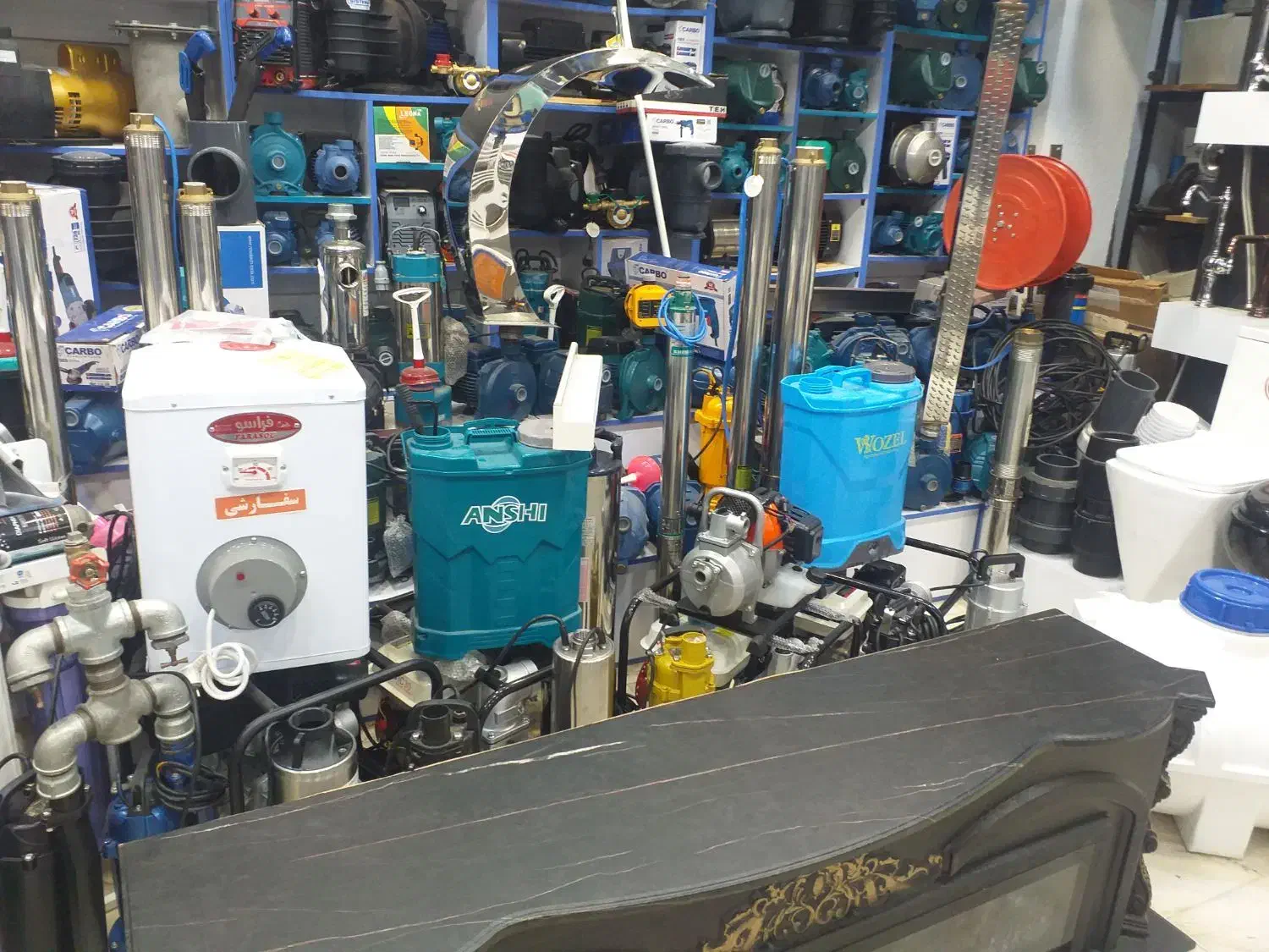 شناور ۳ اینچ|خدمات پیشه و مهارت|سرخرود, |دیوار