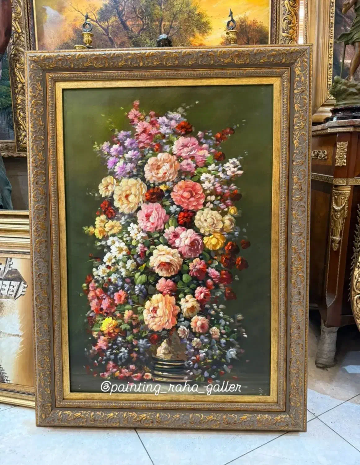 تابلو گل|تابلو، نقاشی، عکس|تهران, حصارک|دیوار