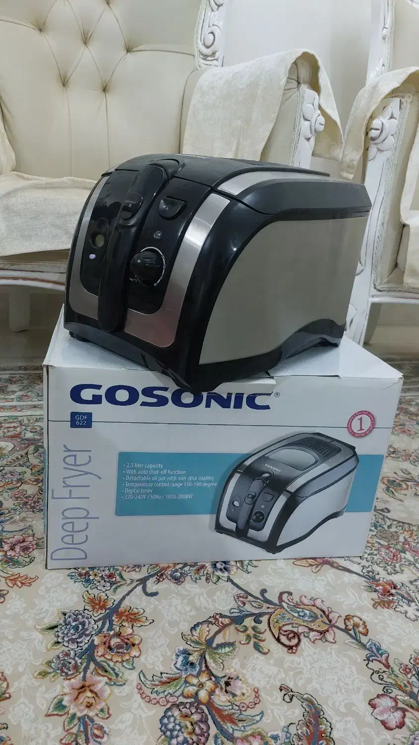 سرخ کن گاسونیک|اجاق گاز و لوازم برقی پختوپز|کرج, کمالشهر|دیوار