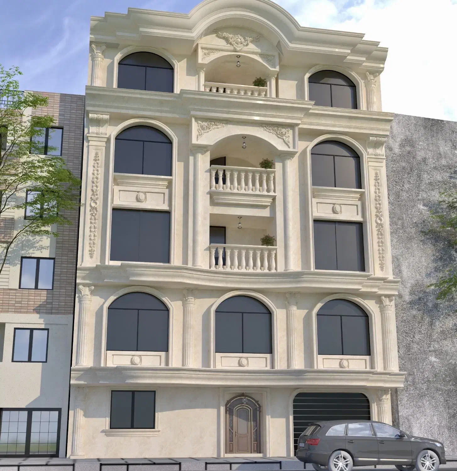 طراحی و اجرای نما ساختمان|خدمات پیشه و مهارت|کرمان, |دیوار