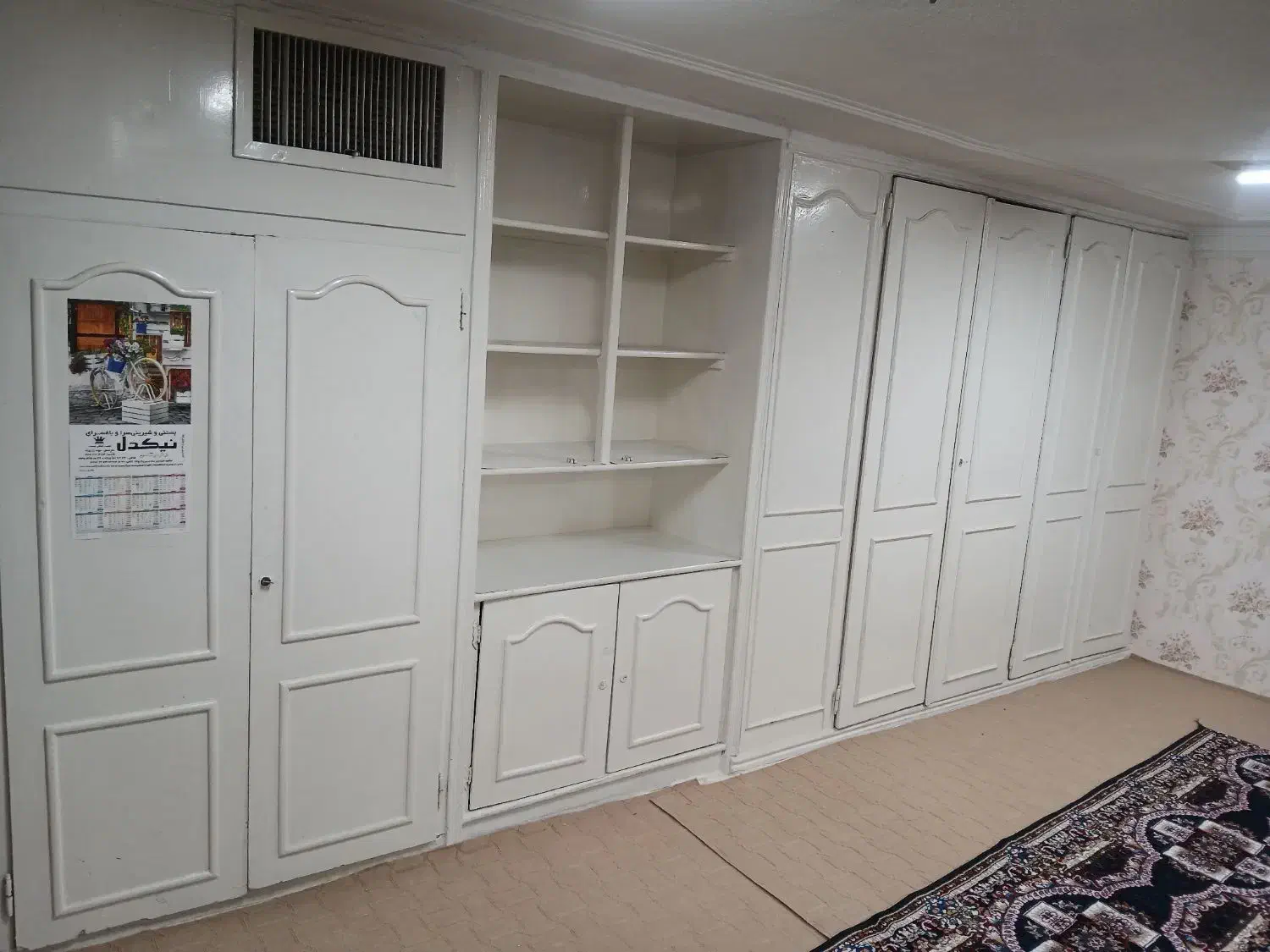 درب کمددیواری وبوفه کمددیواری|جاکفشی، کمد، دراور|رضویه, |دیوار