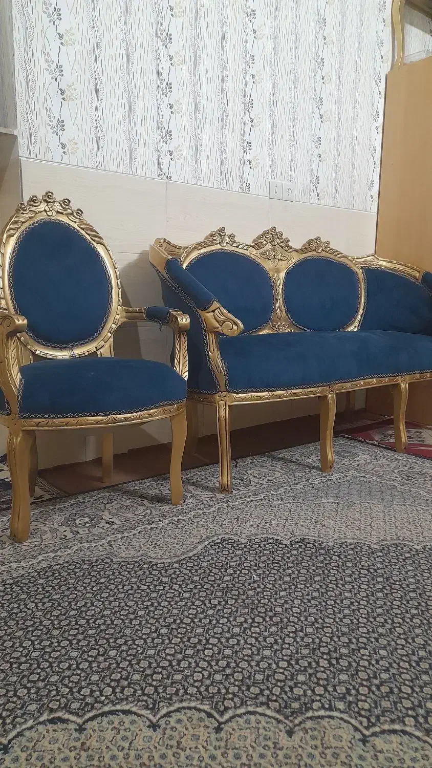 مبل ۷نفره|مبلمان خانگی و میز عسلی|مهریز, |دیوار