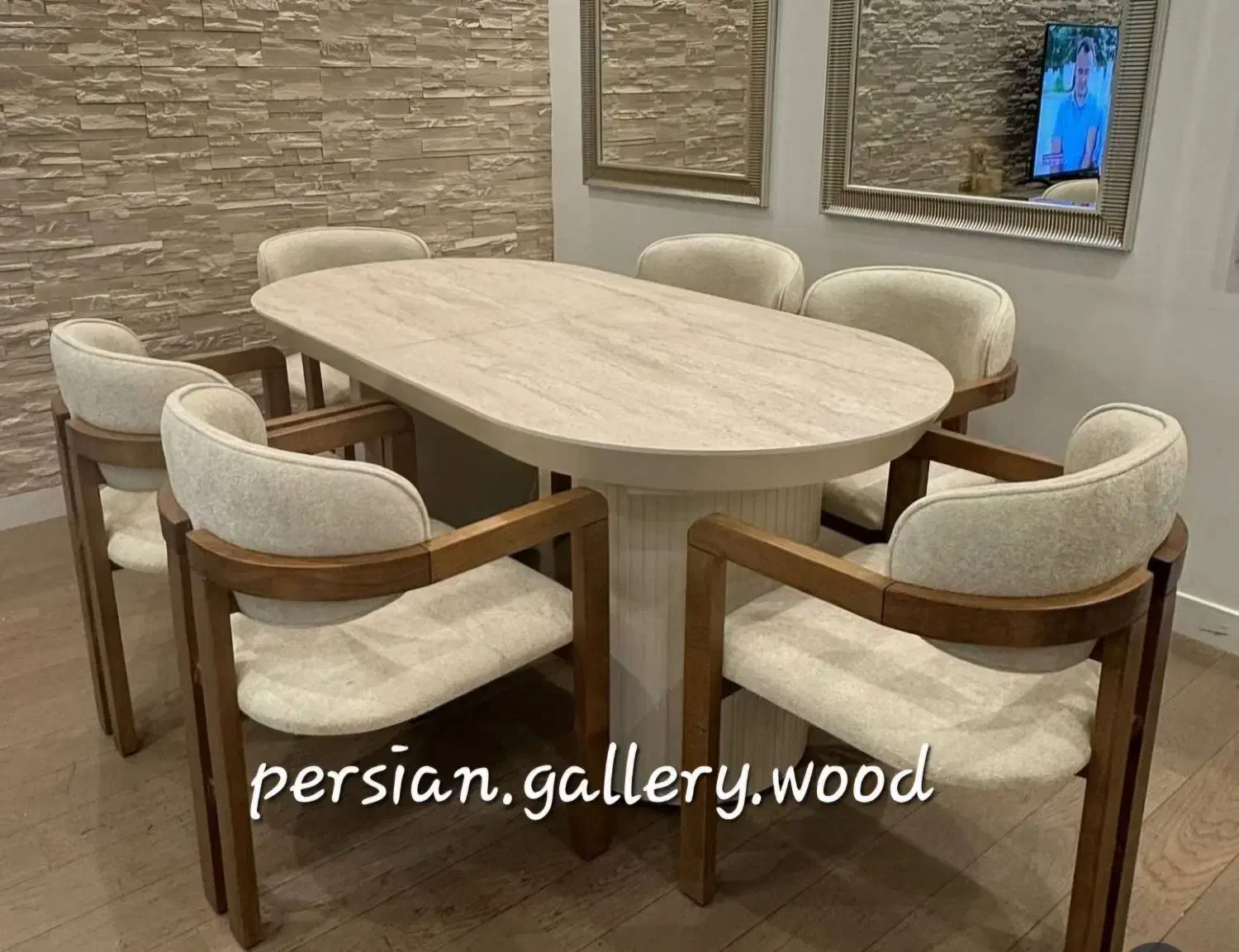 لوکسوکافه میز ناهارخوری پریا|میز و صندلی غذاخوری|تهران, سازمان آب|دیوار