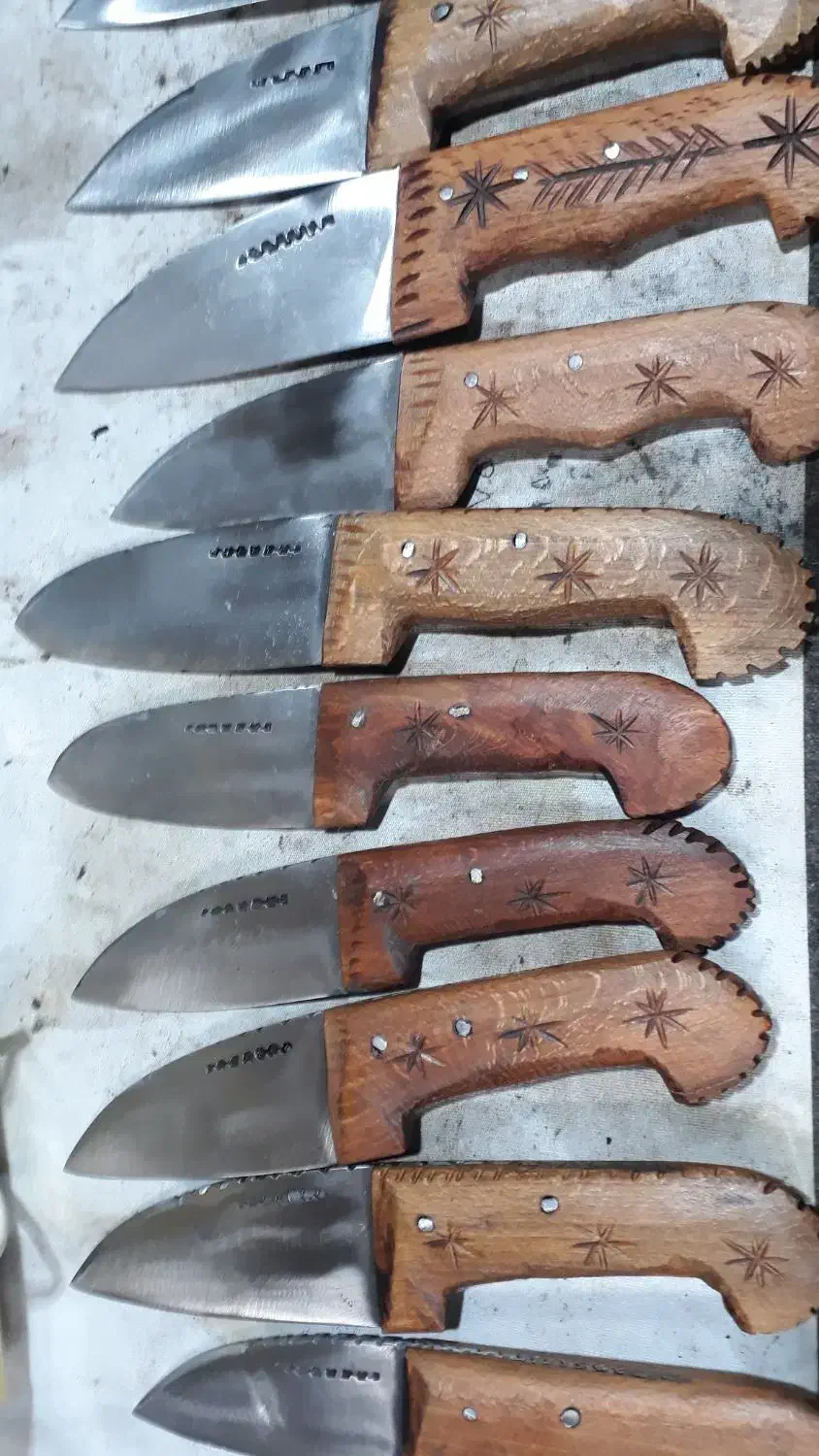 چاقو فنر دست ساز|کوهنوردی و کمپینگ|کاشان, گریه|دیوار