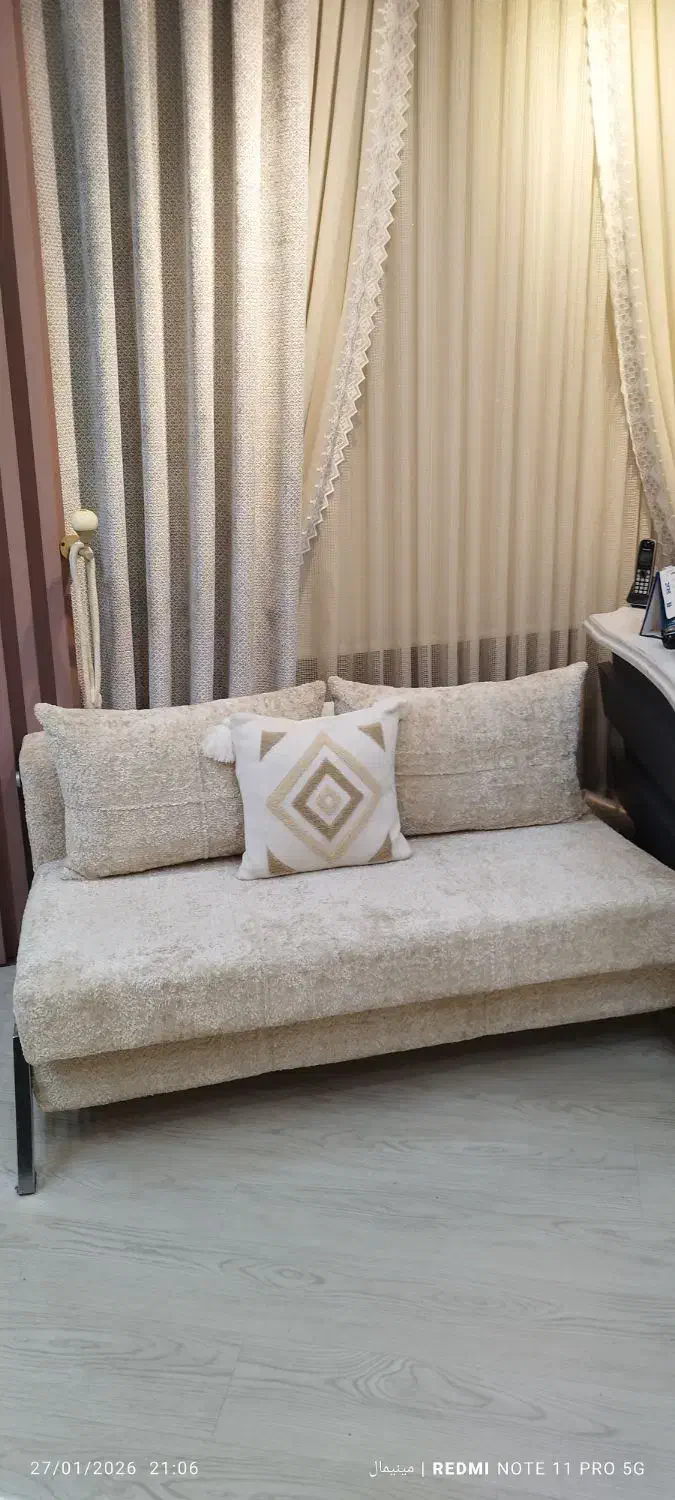 دیانا تختخوابشو 009|تخت و سرویس خواب|رشت, سعدی (تختی)|دیوار