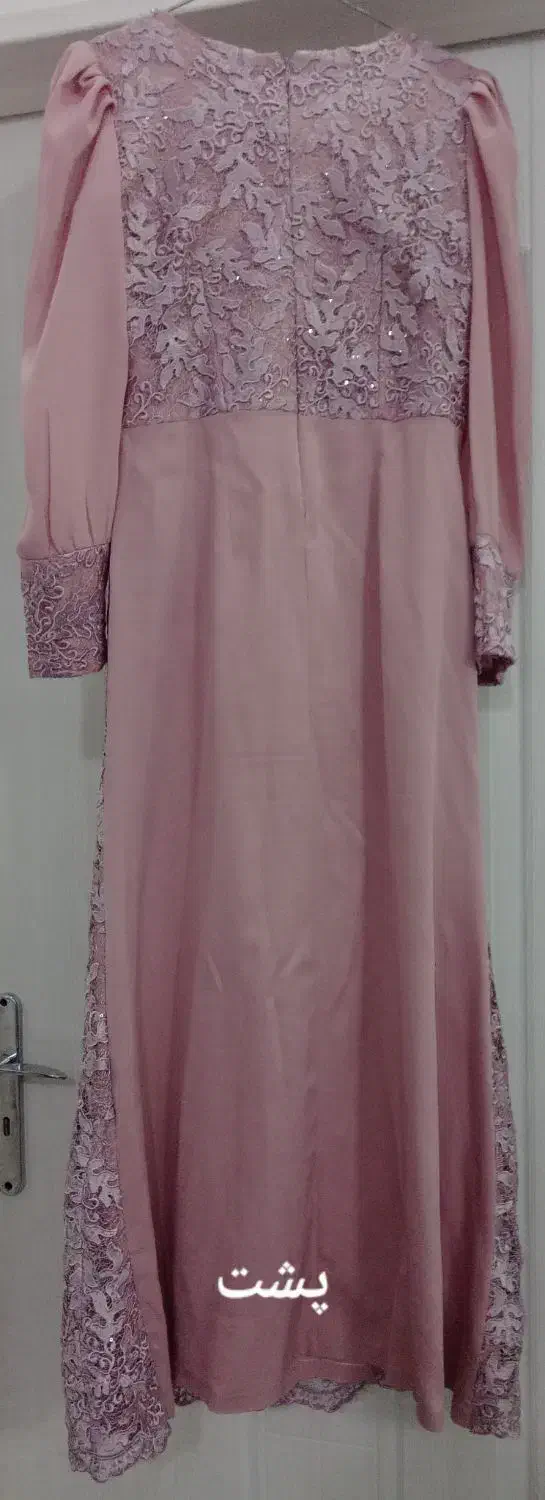 پیراهن حنابندان جنس گیپور و کرپ جنس خوب.|لباس|تربت‌حیدریه, کلاته توکلی|دیوار