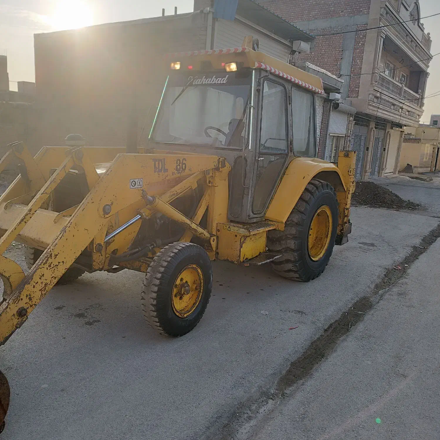 بیل بکهو مدل 86|خودرو سنگین|مهاباد (آذربایجان غربی), |دیوار