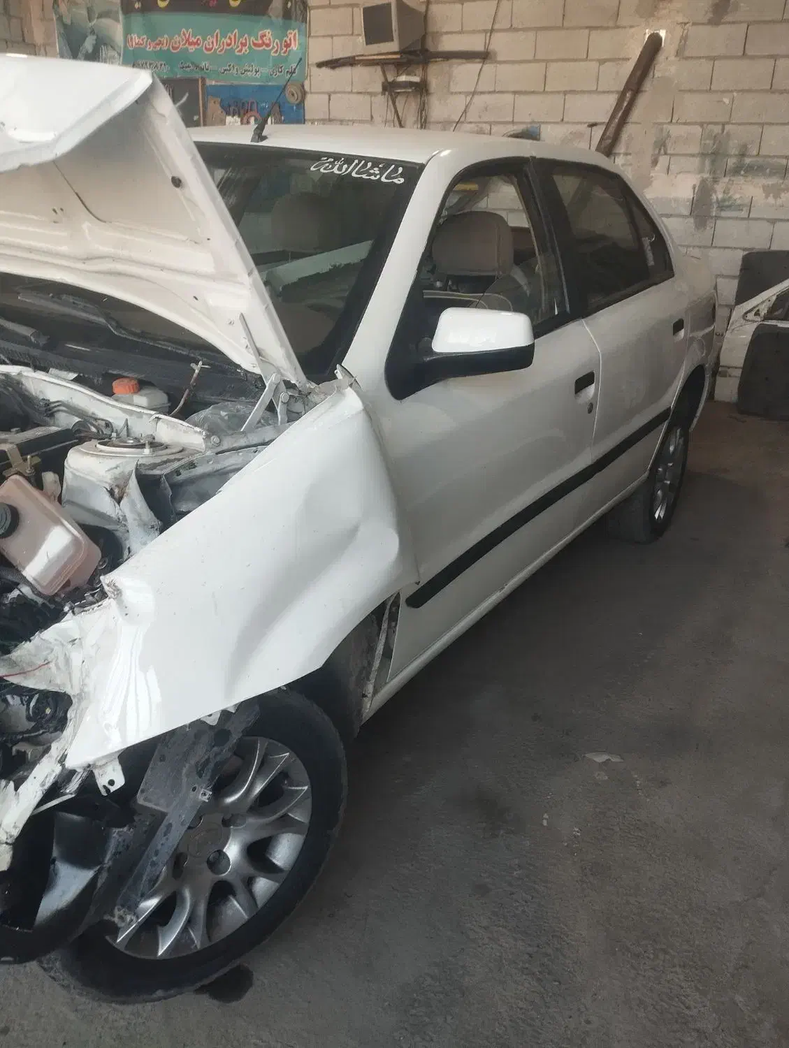 سمند تصادفی موتور ملی 89|خودرو سواری و وانت|خوی, |دیوار