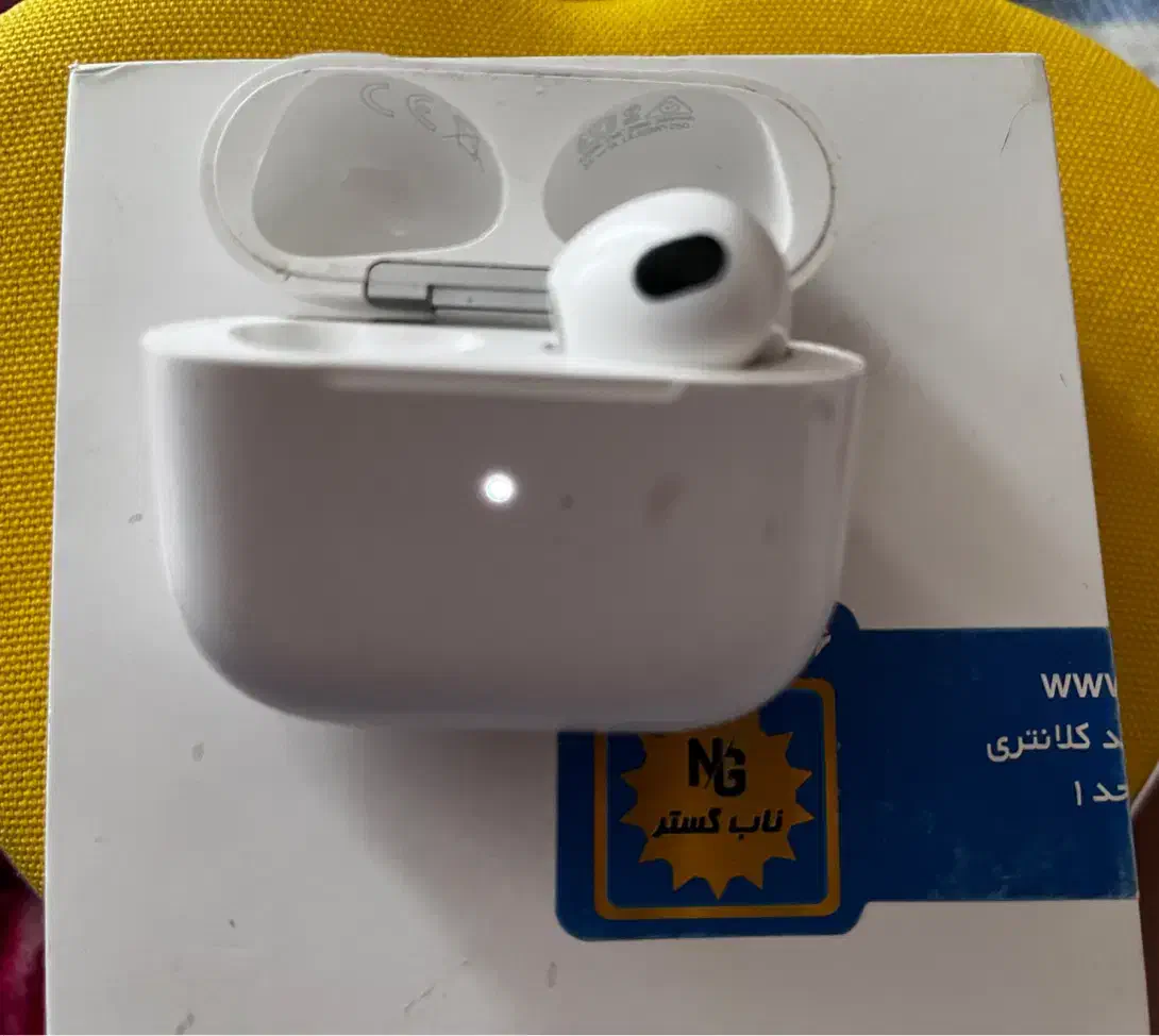 ایرپادز ۳ اصلی یک‌گوشی|لوازم جانبی موبایل و تبلت|اصفهان, بهار آزادی|دیوار