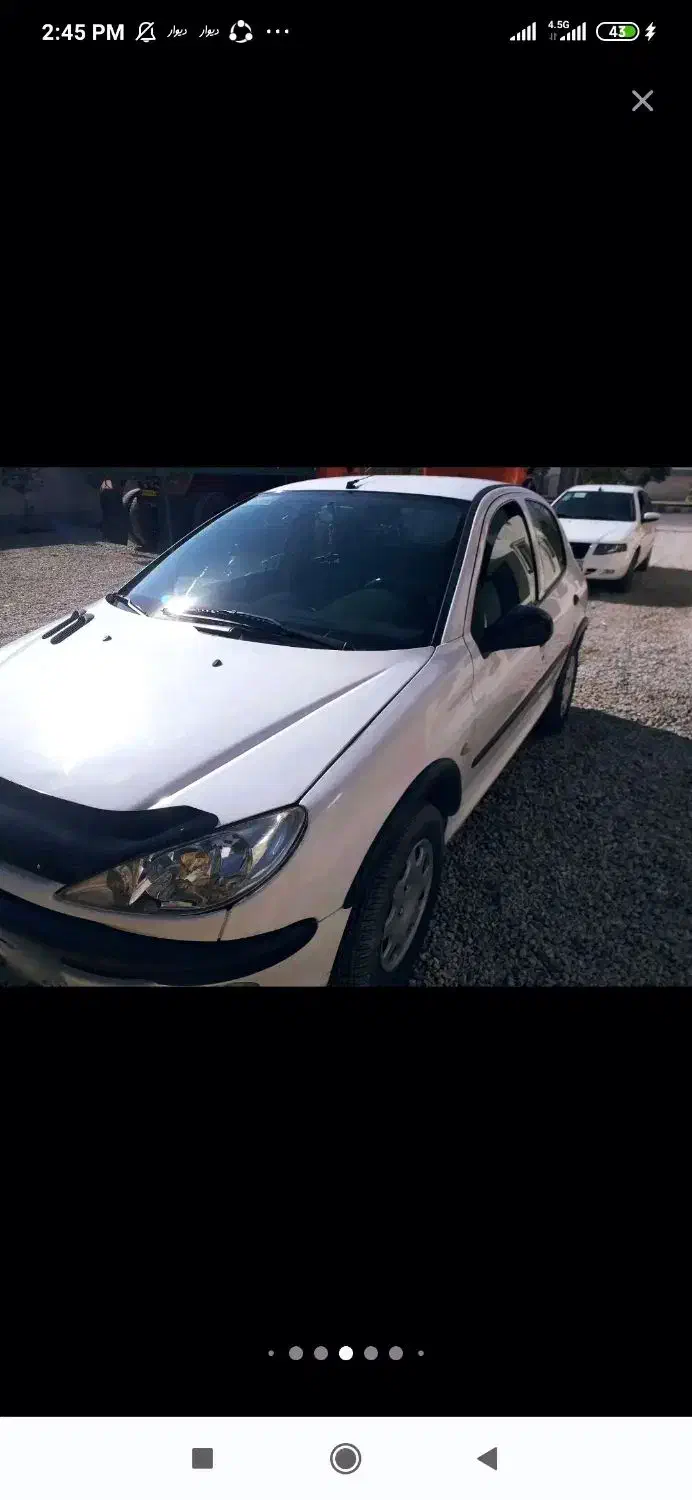 پژو 206 تیپ 2 مدل 90 بی رنگ|خودرو سواری و وانت|سمنان, |دیوار